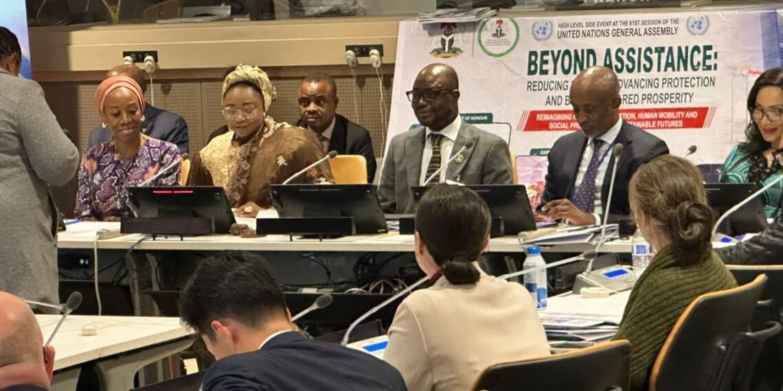 Bernard Doro at UNGA poverty reduction event