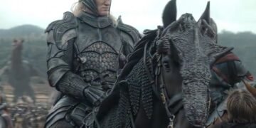 Caraxes and Daemon in House of the Dragon