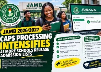 JAMB restores CAPS