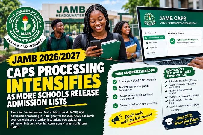 JAMB restores CAPS