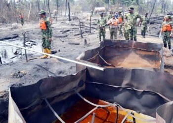 Navy Recovers Stolen Crude Oil