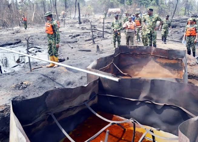 Navy Recovers Stolen Crude Oil