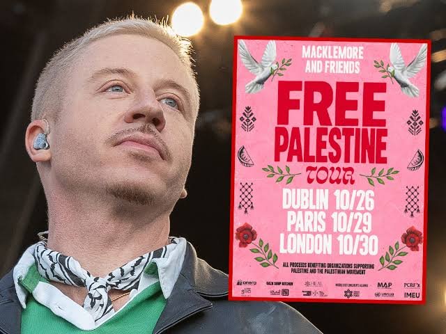 Macklemore Reveals ‘Free Palestine’ Tour After Ed Sheeran Loop Tour Dismissal