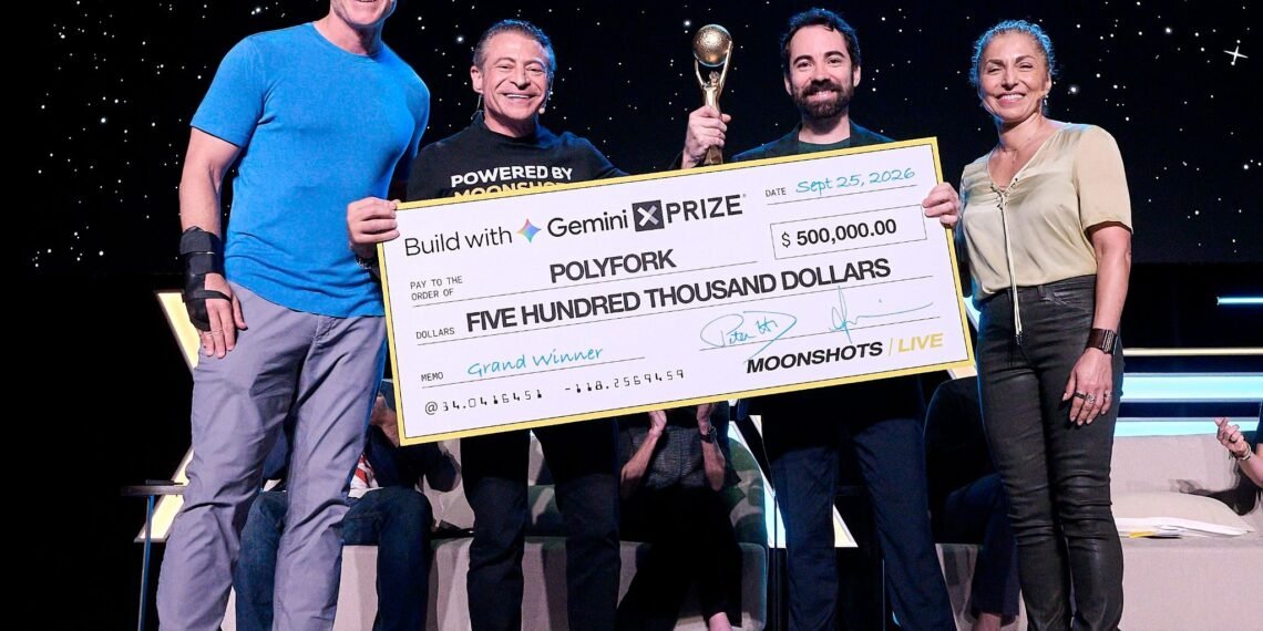 Polyfork wins $500,000 Build with Gemini XPRIZE grand prize
