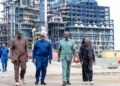 William Ruto visits Dangote Refinery