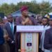 YAYI campaign vehicles buses ambulance donation Ogun