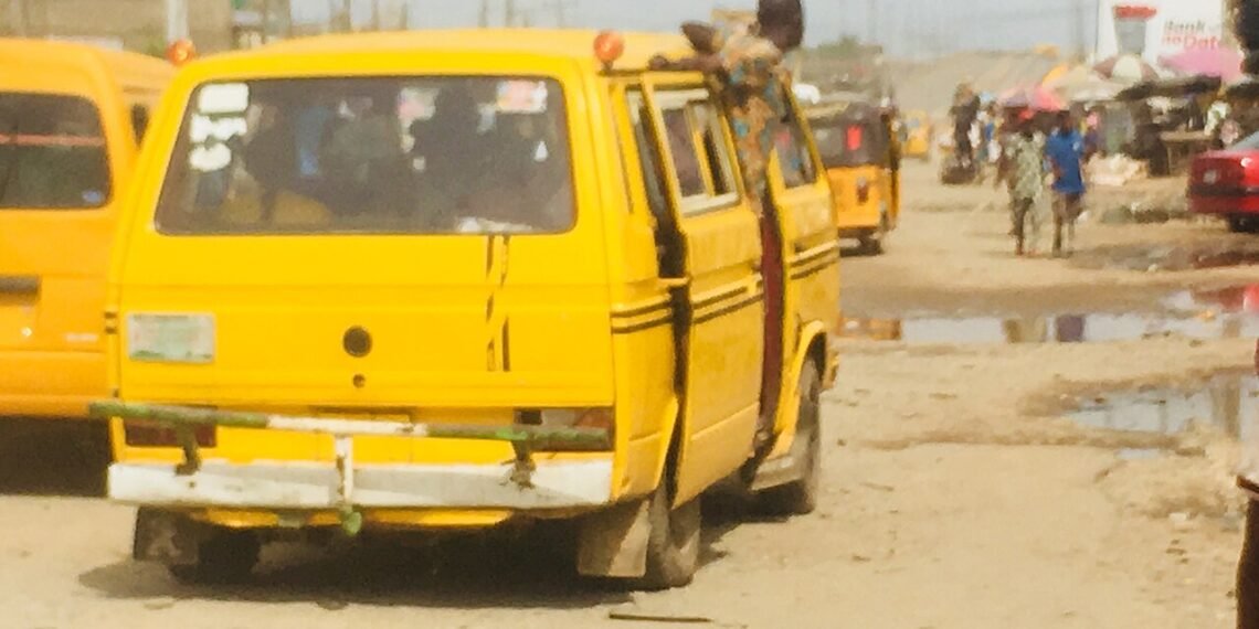 Commercial minibus in Nigeria (illustrative)