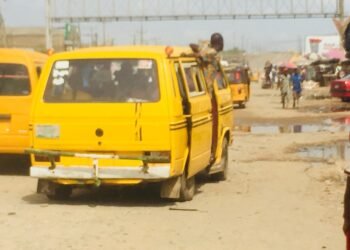 Commercial minibus in Nigeria (illustrative)