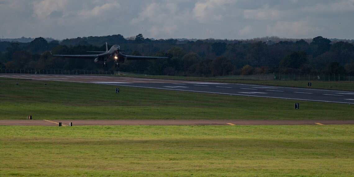 US B-1 bombers at RAF Fairford