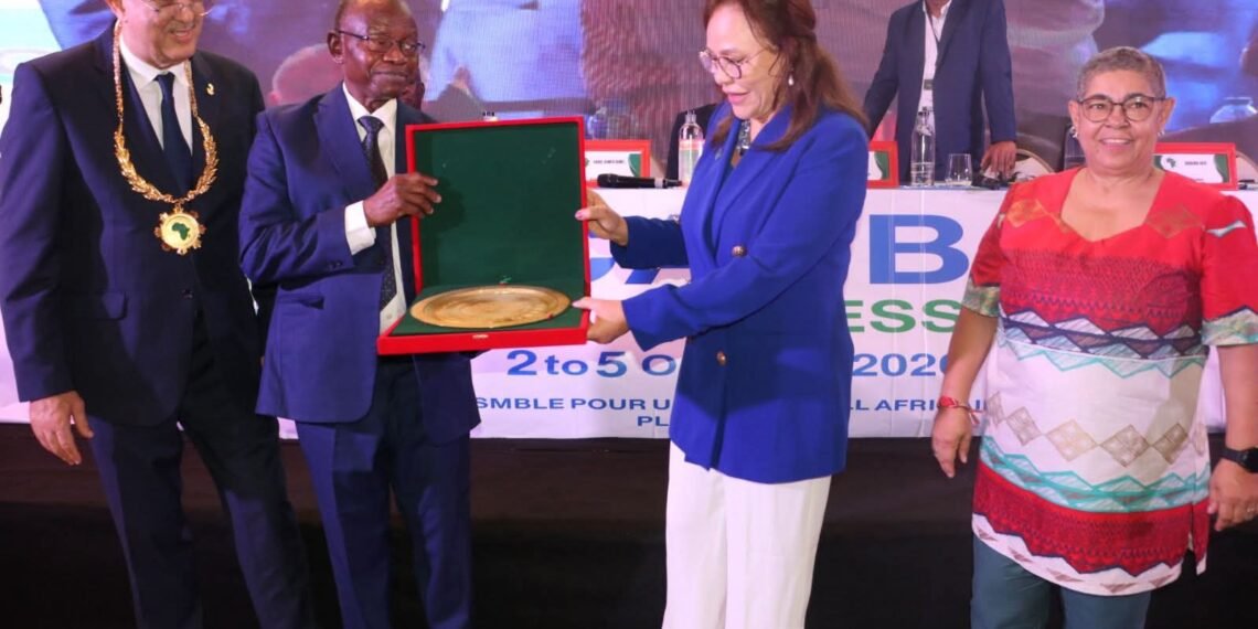 NOC President Habu Gumel Receives CAVB Award Of Excellence In Cape Verde