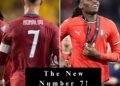 Rafael Leão Takes Portugal’s No. 7 Shirt After Cristiano Ronaldo Leaves Camp