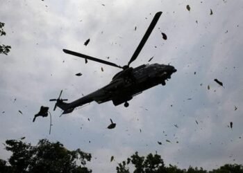 NAF aircraft crash in Ondo file photo