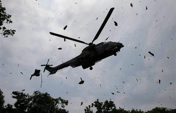 NAF aircraft crash in Ondo file photo