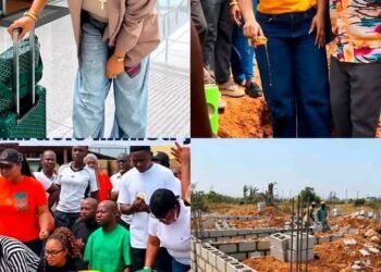 Tonto Dikeh Begins Construction Of Her New Wine Church Building In Abuja