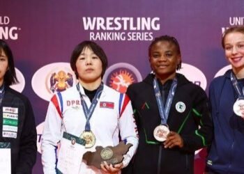 Nigeria Wins Historic First Medal at Veterans World Wrestling Championships