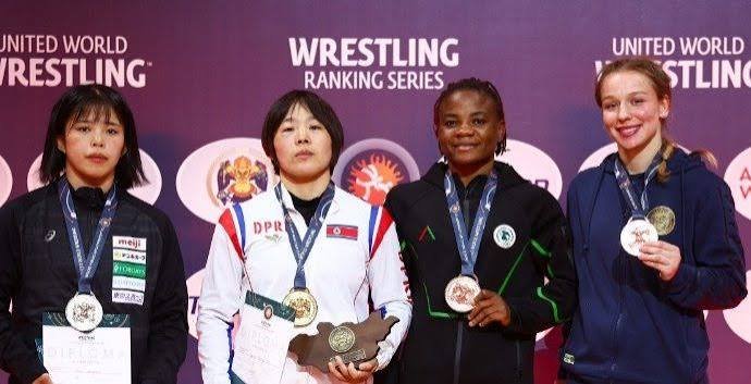 Nigeria Wins Historic First Medal at Veterans World Wrestling Championships