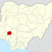 Map of Ekiti State, Nigeria