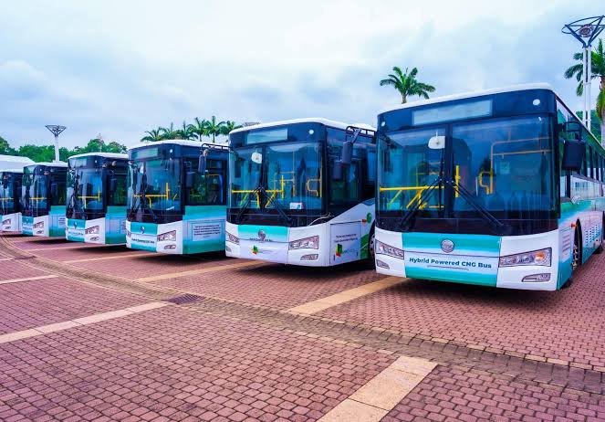 Oluremi Tinubu Inaugurates 50 CNG Buses,