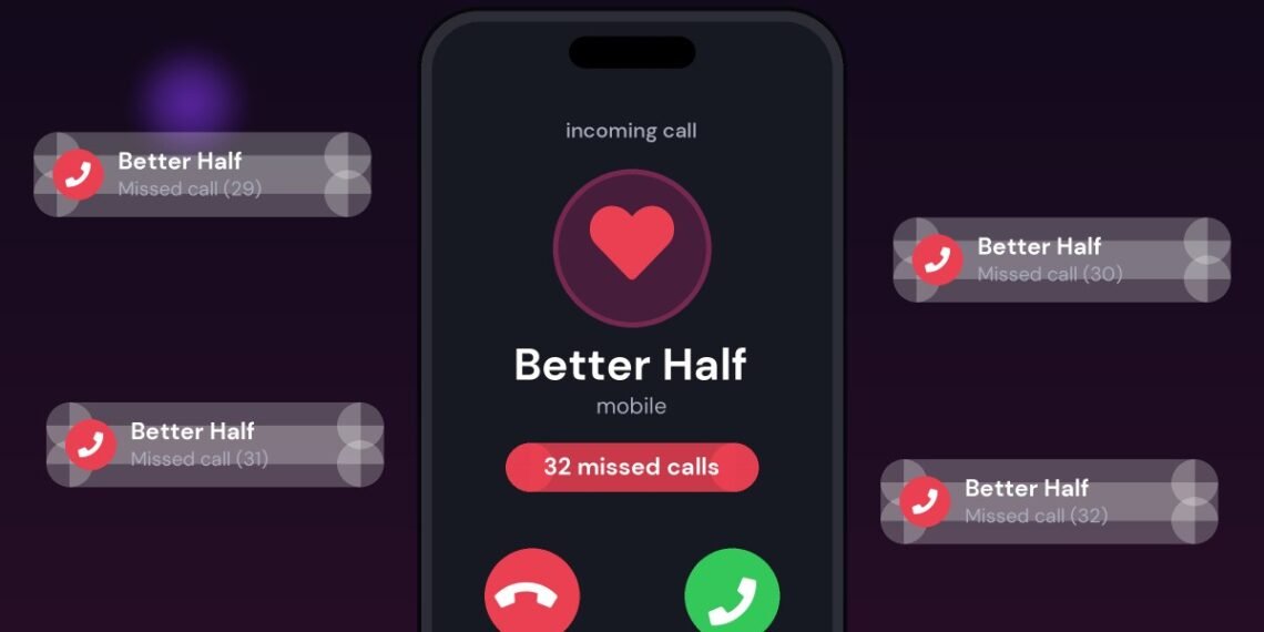 Better Half phone calls video illustration