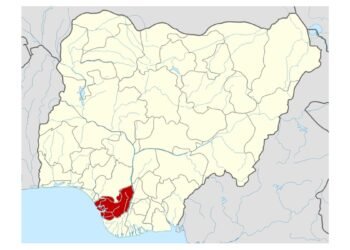 Delta State map for agent banking in Patani story