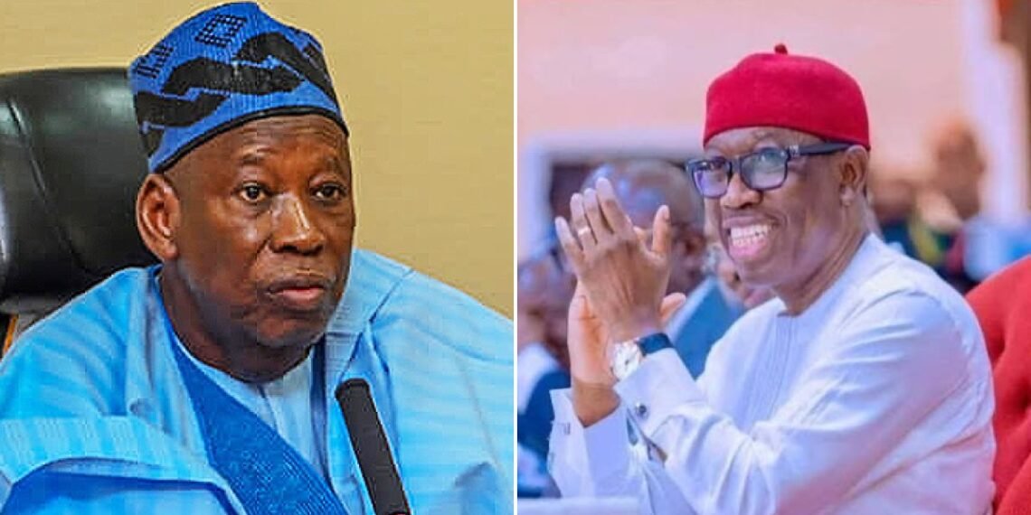 Abdullahi Ganduje and Ifeanyi Okowa