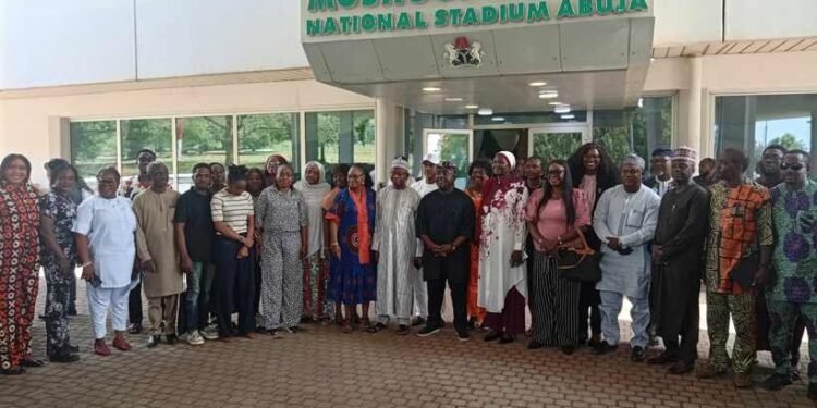 Women in sports coverage seminar at Moshood Abiola National Stadium, Abuja