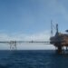 North Sea oil platform off Britain