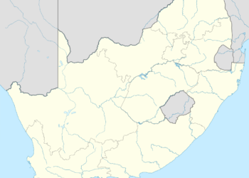 Map of South Africa