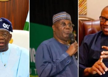 Tinubu, Atiku and Obi