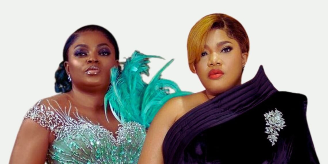 Toyin Abraham and Funke Akindele leaked call
